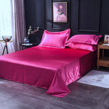 Bedding Set – Satin – Magenta