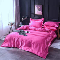 Bedding Set – Satin – Magenta