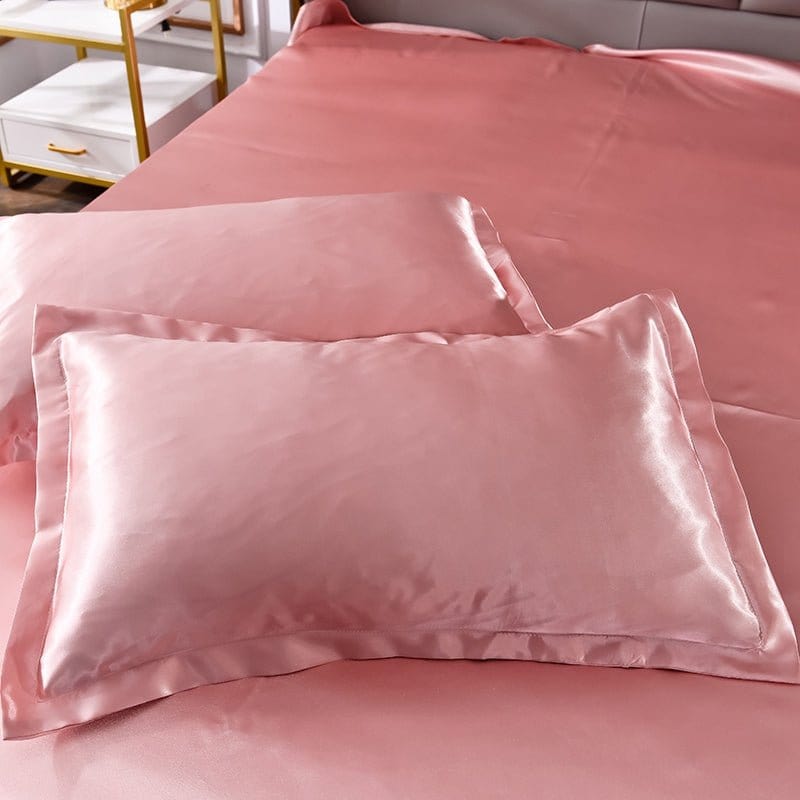 Bedding Set – Satin – Soft Blush