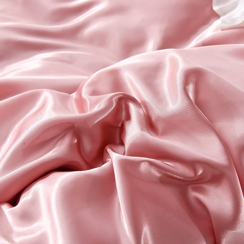 Bedding Set – Satin – Soft Blush