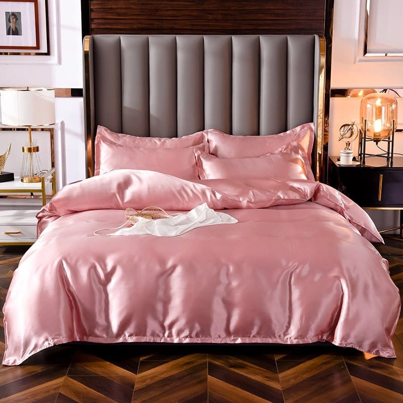 Bedding Set – Satin – Soft Blush