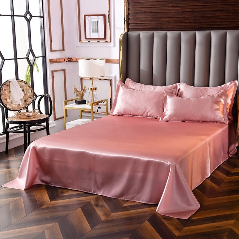 Bedding Set – Satin – Soft Blush