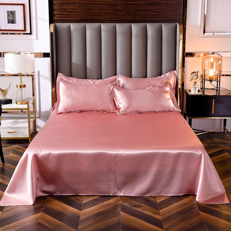 Bedding Set – Satin – Soft Blush