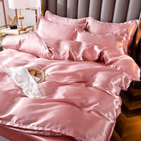 Bedding Set – Satin – Soft Blush