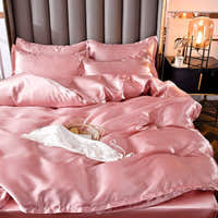 Bedding Set – Satin – Soft Blush