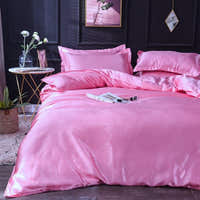 Bedding Set – Satin – Fuchsia