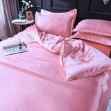 Bedding Set – Satin – Rose