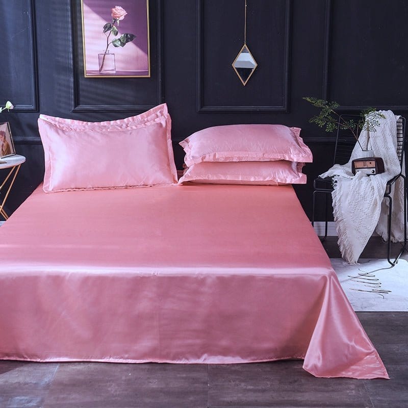 Bedding Set – Satin – Rose