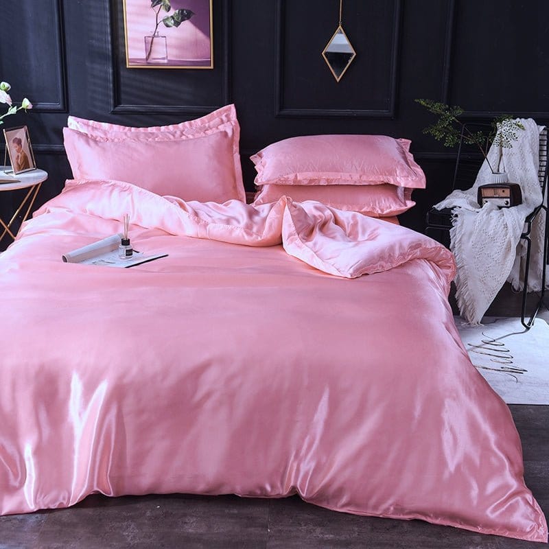 Bedding Set – Satin – Rose