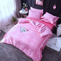 Bedding Set – Satin – Fuchsia