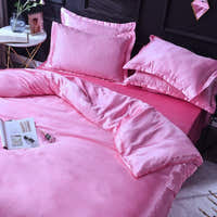 Bedding Set – Satin – Fuchsia