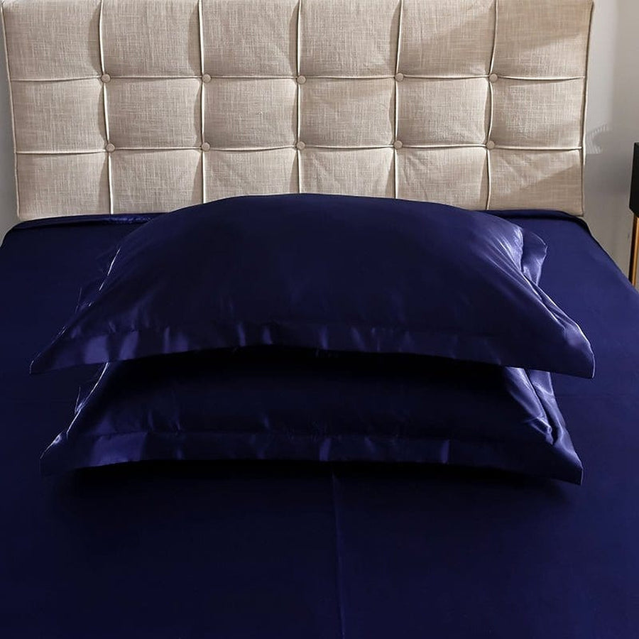 Bedding Set – Satin – Midnight Navy