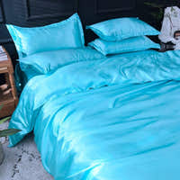 Bedding Set – Satin – Turquoise