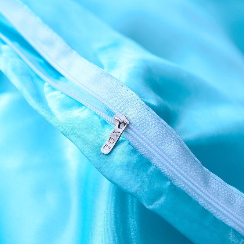 Bedding Set – Satin – Turquoise