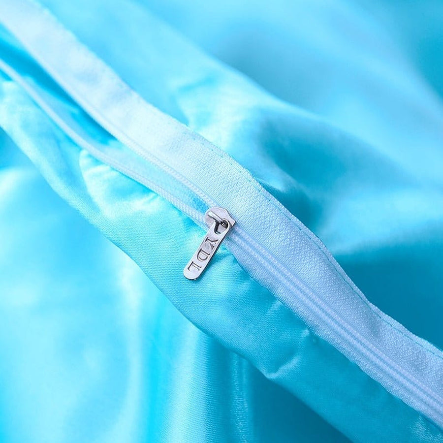Bedding Set – Satin – Turquoise