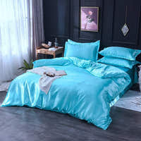 Bedding Set – Satin – Turquoise