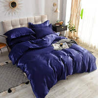 Bedding Set – Satin – Midnight Navy