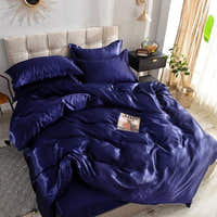 Bedding Set – Satin – Midnight Navy