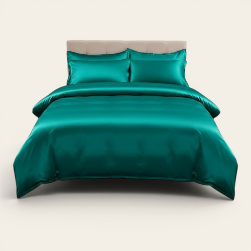 Bedding Set – Satin – Teal