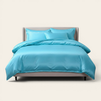 Bedding Set – Satin – Turquoise