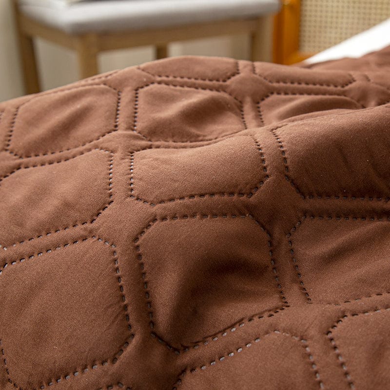 Fitted Sheet – Quilted – Espresso