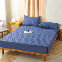 Fitted Sheet – Quilted – Midnight Navy