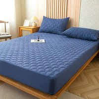 Fitted Sheet – Quilted – Midnight Navy