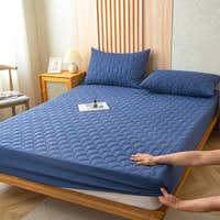 Fitted Sheet – Quilted – Midnight Navy