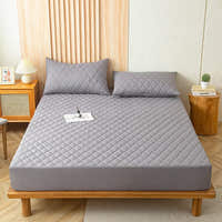 Fitted Sheet – Quilted – Pearl Grey