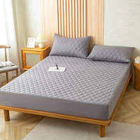 Fitted Sheet – Quilted – Pearl Grey