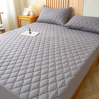 Fitted Sheet – Quilted – Pearl Grey