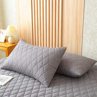 Fitted Sheet – Quilted – Pearl Grey