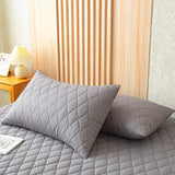 Fitted Sheet – Quilted – Pearl Grey