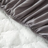 Fitted Sheet – Quilted – Pearl Grey