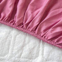 Fitted Sheet – Quilted – Soft Blush