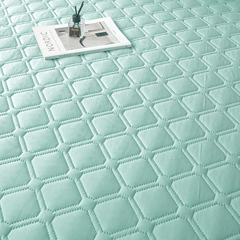 Fitted Sheet – Quilted – Mint