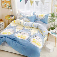 Bedding Set – Take Heart Print – Stormy Blue