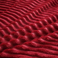 Bedding Set – Corduroy Velvet – Bordeaux