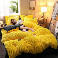 Bedding Set – Corduroy Velvet – Honey