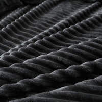 Bedding Set – Corduroy Velvet – Ink Black