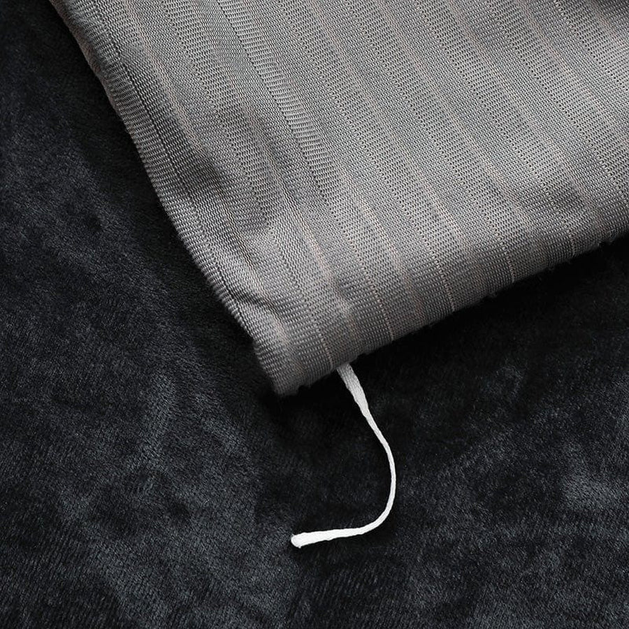 Bedding Set – Corduroy Velvet – Ink Black