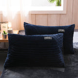 Bedding Set – Corduroy Velvet – Midnight Navy