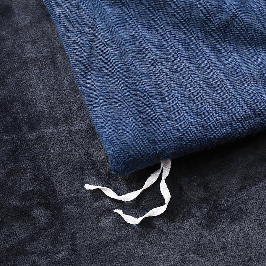Bedding Set – Corduroy Velvet – Midnight Navy