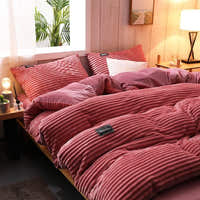 Bedding Set – Corduroy Velvet – Soft Blush