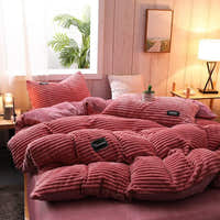 Bedding Set – Corduroy Velvet – Soft Blush