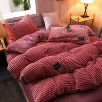 Bedding Set – Corduroy Velvet – Soft Blush