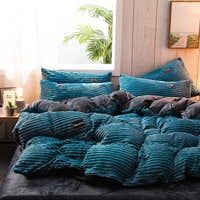 Bedding Set – Corduroy Velvet – Teal