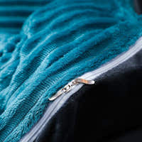 Bedding Set – Corduroy Velvet – Teal