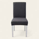 Chair Cover – Herringbone Knit – Charcoal