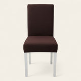 Chair Cover – Herringbone Knit – Espresso